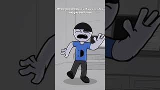 When Your Animation Software Crashes and You Forgot to Save #smilingfriends #adultswim #animation