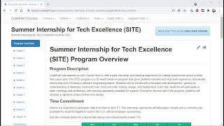 CodePath.org SITE Course Portal Walkthrough