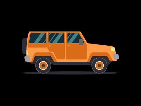 Simple Car Running Project Using HTML,CSS, JavaScript | Car Running JavaScript Project
