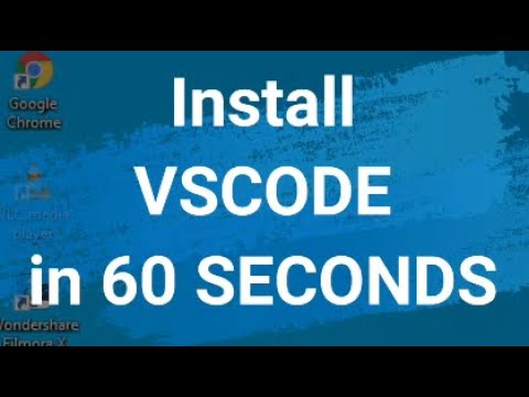 04. Install VSCode in 60 SECONDS on Windows 10!! Software Instalation in 60 Seconds series. #shorts