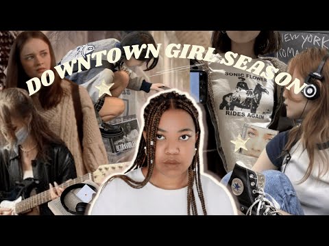 downtown girl aesthetic: fashion history, inspo + styling looks