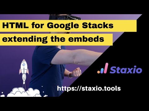 Google SEO Stacks - Extending the embed item on Google Sites