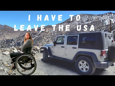 Leaving the US to spend my summer in  Canada in my wheelchair accessible Campervan | VANLIFE |