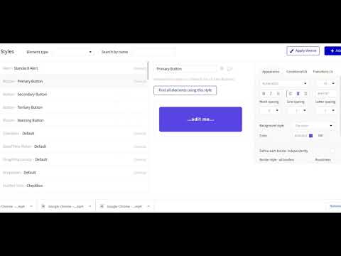 How to copy a Bubble.io style to another Bubble app