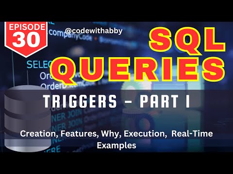 Trggers in SQL Server | Easy Start with Real Demo | Trigger Series Part 1 |   @codewithabby | 2025