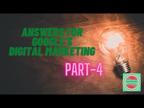 Google Digital Garage | Answers for module 10 - 12 | Part - 4