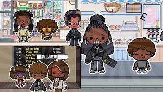 Family trip to *NEW YORK*|WITH VOICE|Toca Boca family roleplay 