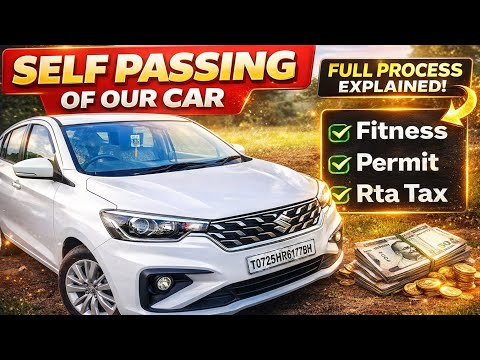 Gaadi को 'Self pass' कराने में "खर्चा" कितना आता है #marutisuzukiertigacng #automobile#trending#ola