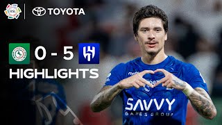 Al Hilal relentless with FIVE goals vs. Al Ettifaq! 💥 | Powered by Toyota
