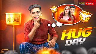 🔴[Live] Happy Hug Day🥳😁New FFMIC Squad🤣 - Free Fire Live