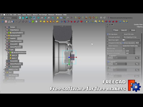 Short (1min.) FreeCAD promo video.