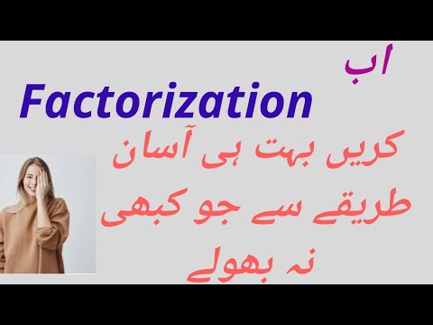 factorization:basic concept and important questions
