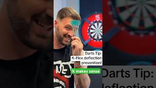 Darts Tip: K-Flex deflection prevention.... It just makes sense! #darts #dartfuldodger #darts🎯