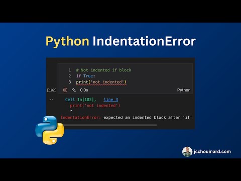 IndentationError in Python (debugging) #python #IndentationError #shorts
