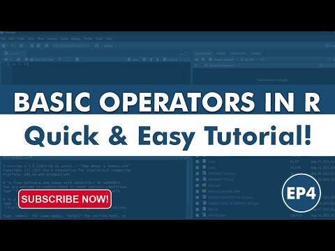 04 - Understanding Basic Operators in R | R Programming for Data Analysis