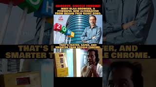 GOODBYE, GOOGLE CHROME! #zoho #privacybrowser #chromialternative #madeinindia  #tech #securebrowsing