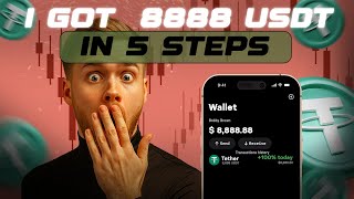 HOW TO GET 8,888 USDT 🔥 FREE CRYPTO in 2025 🔥 FULL GUIDE IN 5 STEPS!