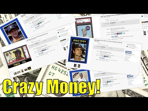 Eye-Popping Prices Paid for Vintage Baseball Cards on eBay Lately