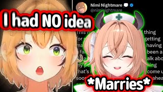 Dooby’s as surprised as us by Nimi’s announcement