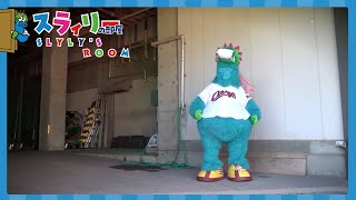 【カープ公式】雨の日のスラィリー