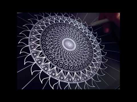 MANDALA ART WORK MADE EASY WITH PHYSICS Physics Makes Life Easier #3 || Faithfulness Tech Solution