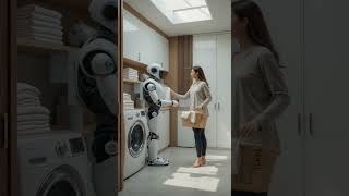 Future Home: Life with Friendly Robot Helpers #FutureRoboHub #AI #Robotics #TechInnovation