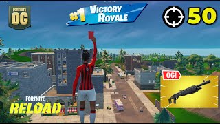 50 Elimination Solo "RANKED Reload” Gameplay Wins (Fortnite Chapter 7 PS5 Controller)