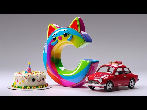 🎵C is for Cat 🐈- Let's Sing and Play!🎵🎶#kidssongs #nurseryrhymes#alphabet #toddlertimefun#kidsvideos