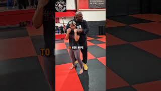 Defense against a choke from behind.   #lasvegascombatacademy
