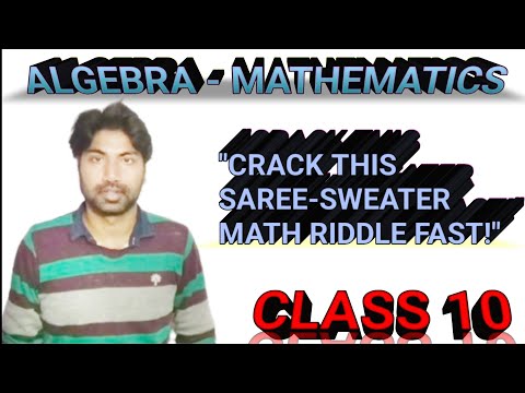 Class 10 Math Linear Equations Word ProblemI Class 10 Linear Equations Profit Loss Saree Sweater