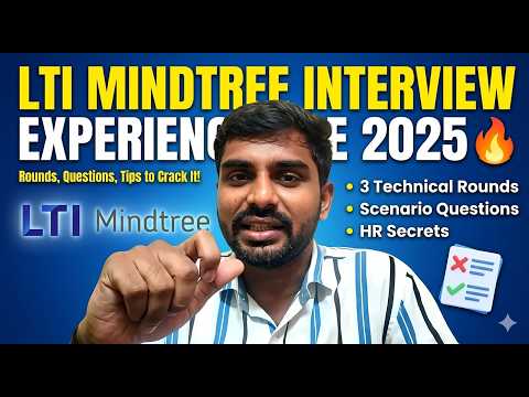 LTI Mindtree Interview Experience 2025 🔥 | Rounds, Questions & Tips to Crack It!