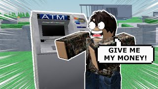 TROLLING AS AN ATM ON ROBLOX VC | Roblox Funny Moments