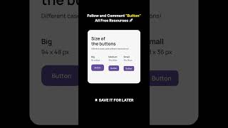 Types of buttons for UI Designers!!  #viralvideo #design #artdesign #art #artist #artwork #foryou