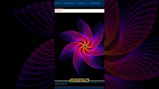 🔥 Watch Python turn math into art! 🐍✨Just a few lines of code can create something this mesmerizing.