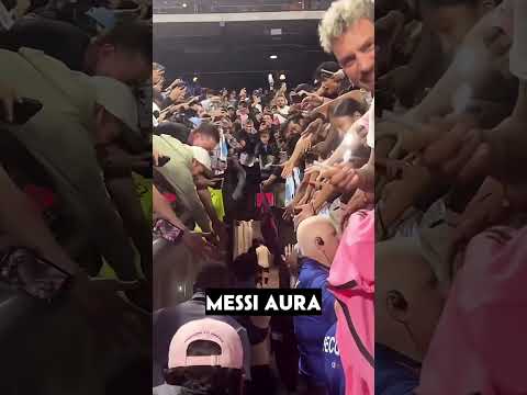Messi AURA is UNREAL  Goosebumps Guaranteed! #Messi #goat