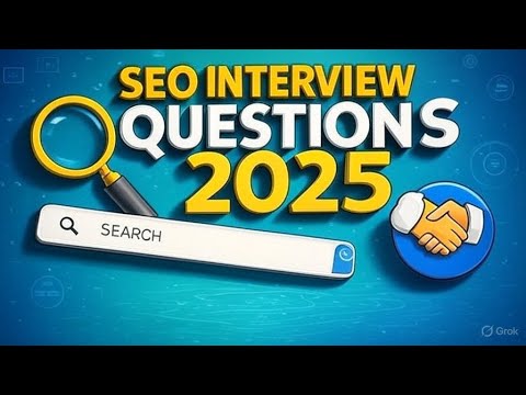 ✅ Top SEO Interview Questions & Answers | Crack Your Next Digital Marketing Job
