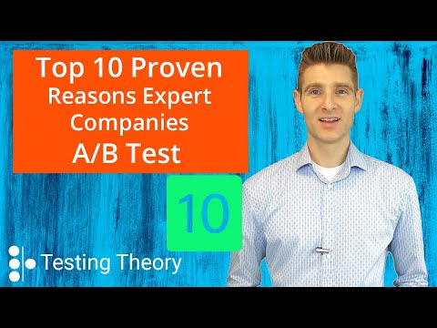 Top 10 Proven Reasons Expert Companies A/B Test