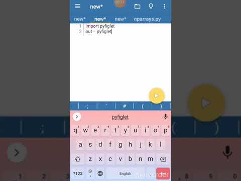 ASCII Art using python 👨‍💻