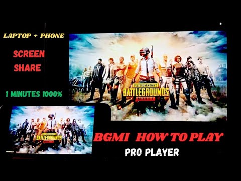 "How to Connect Mobile to PC 🔗 Without Any App | Play PUBG Mobile on PC Free | 2025" ✅