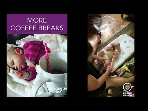 Goodbye Snaps, Hello Magnets! Get Baby Dresses in Seconds!