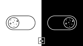 Animate a Day/Night Toggle Button In After Effects