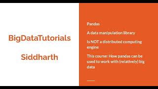 Pandas Introduction and Installation