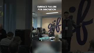 Embrace Failure for Innovation ✨ @GIFLondonTube #shorts #giflondon #innovation #design #creativity