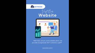 ⚡ Fast,Secure,and Scalable Hosting Plans with SkyNode:Power Your Website!#FastHosting#SecureHosting
