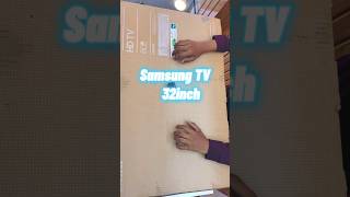 "Samsung 32 Inch Smart TV 🔥 | Best Budget Smart TV 2025? Unboxing & Full Review in Hindi!"#unboxing