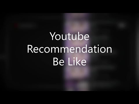 Youtube Recommendation Be Like | 2023