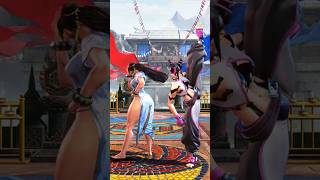 Chunli vs Juri Time Over Win Pose - SF6