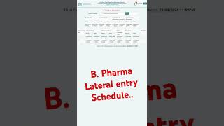 #hstes 2024 b pharmacy lateral entry | #2024 hstes b pharma lateral entry #bpharma #shorts
