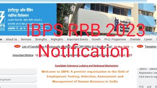 IBPS RRB Notification Update News !!