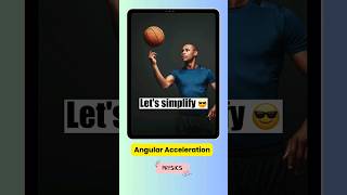 What Is Angular Acceleration In Physics? With Example #shorts